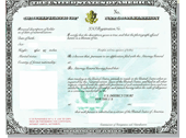 Naturalization Certificate